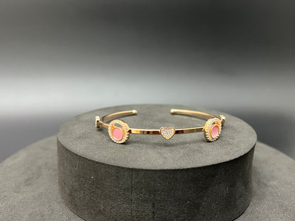 ladies kada_Rosegold  Pink Heart