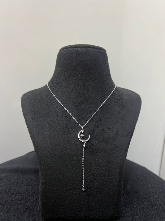 Ladies Pendant Chain _Half moon