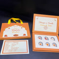 Silver Raksh Bandhan Gift Box 0.5GM 6 Coin Set 999