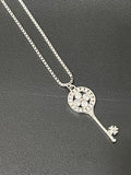 Ladies Pendant Chain Sparkling Key