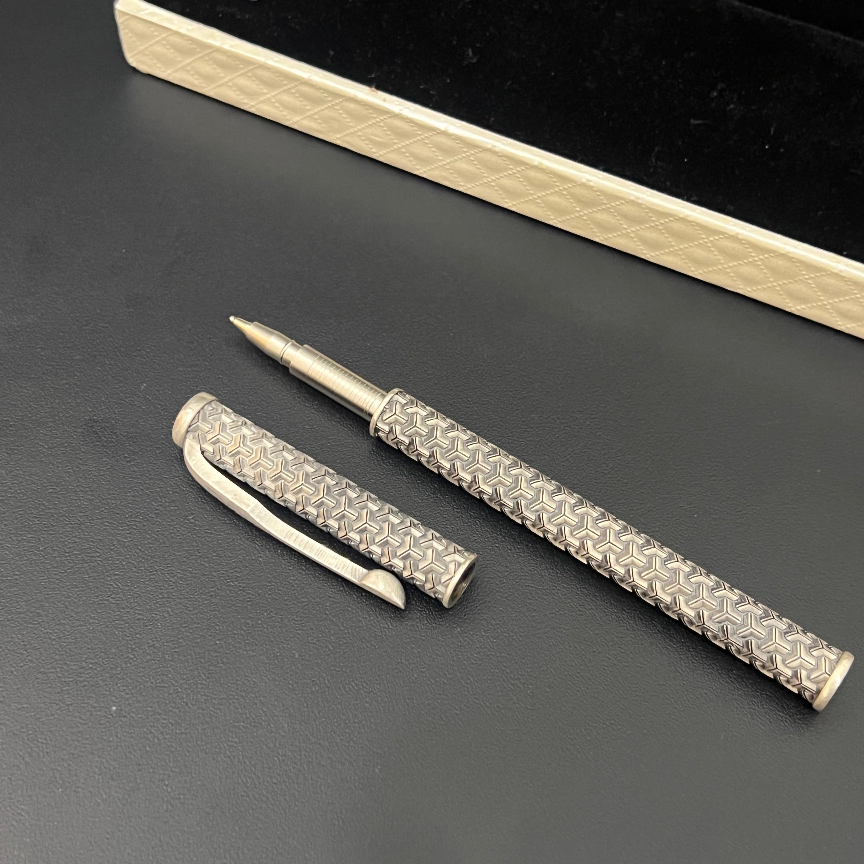 Silver Pen Antique Finished Elite Edition 925 Silver