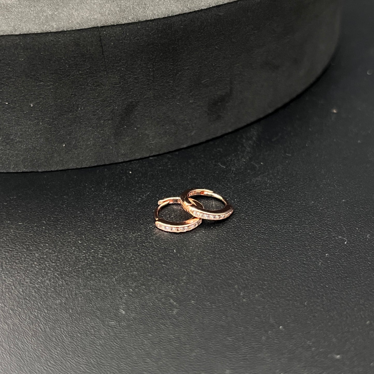 Silver Ear Ring (Earloops) Unisex Model Pair