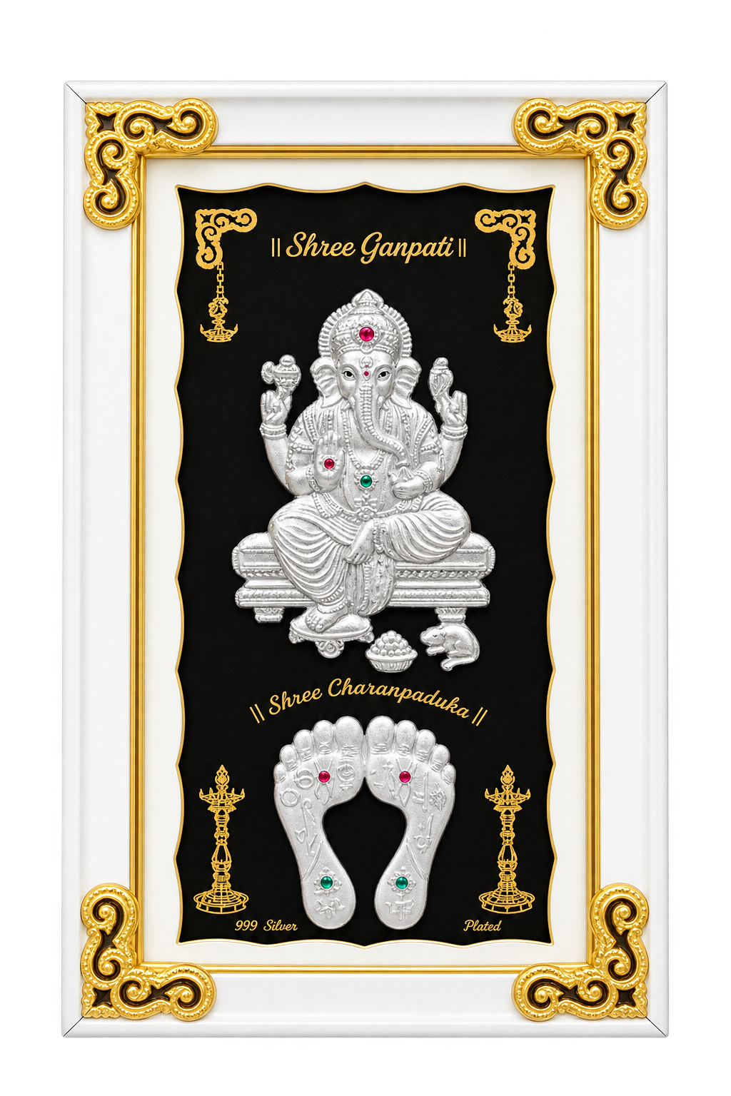 Silver Frame Vinayaga 999