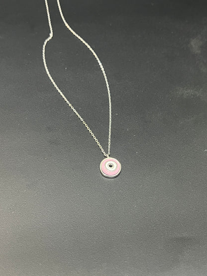 Ladies Pendant Chain_Pink Evil Chain