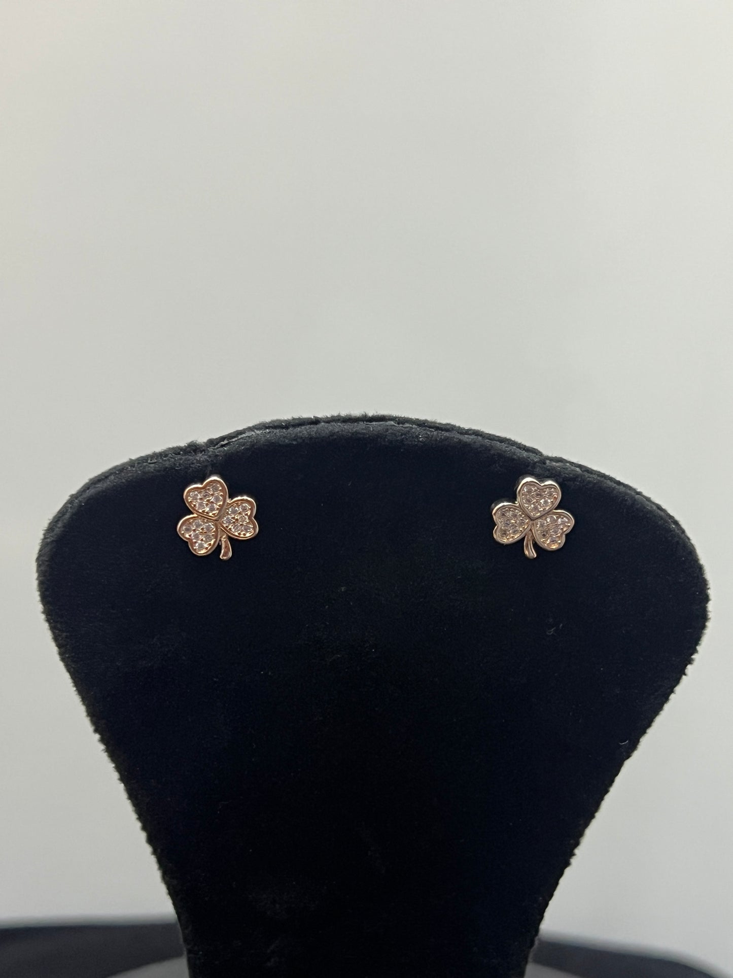 Studs _Rose gold Heart