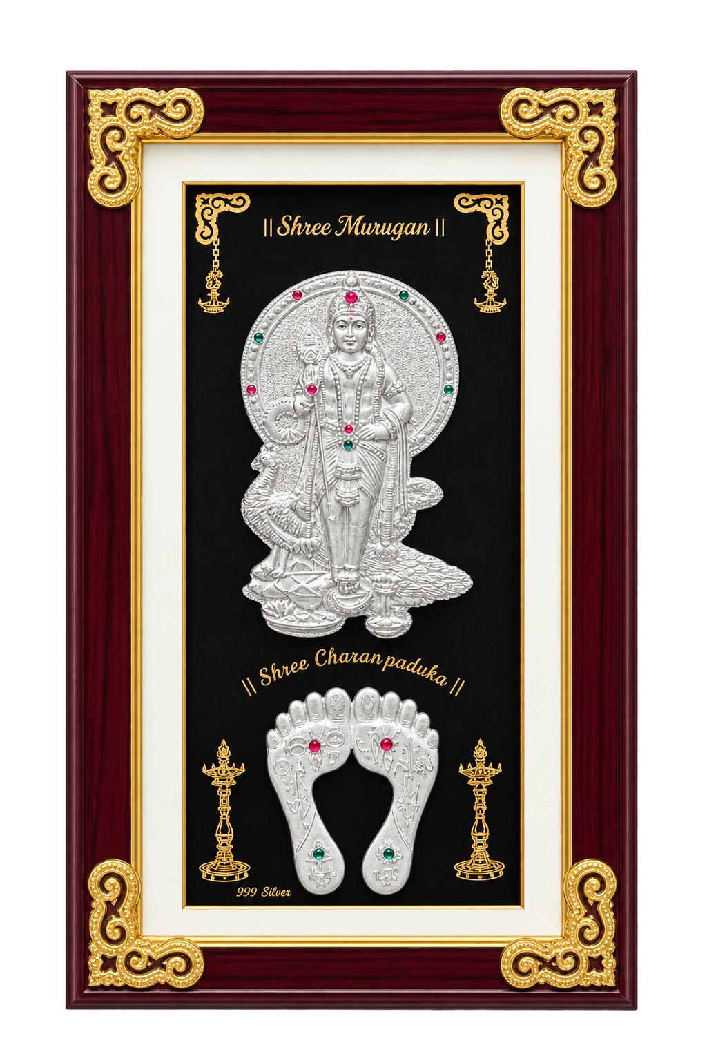Silver Frame Murugan 999