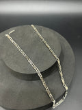 Silver Mens Italian Chain_Maze Cut