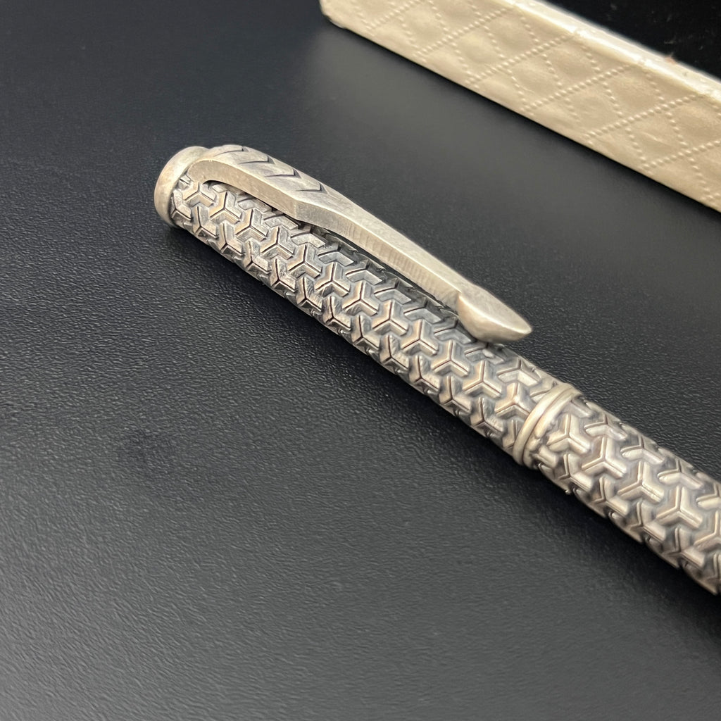 Silver Pen Antique Finished Elite Edition 925 Silver