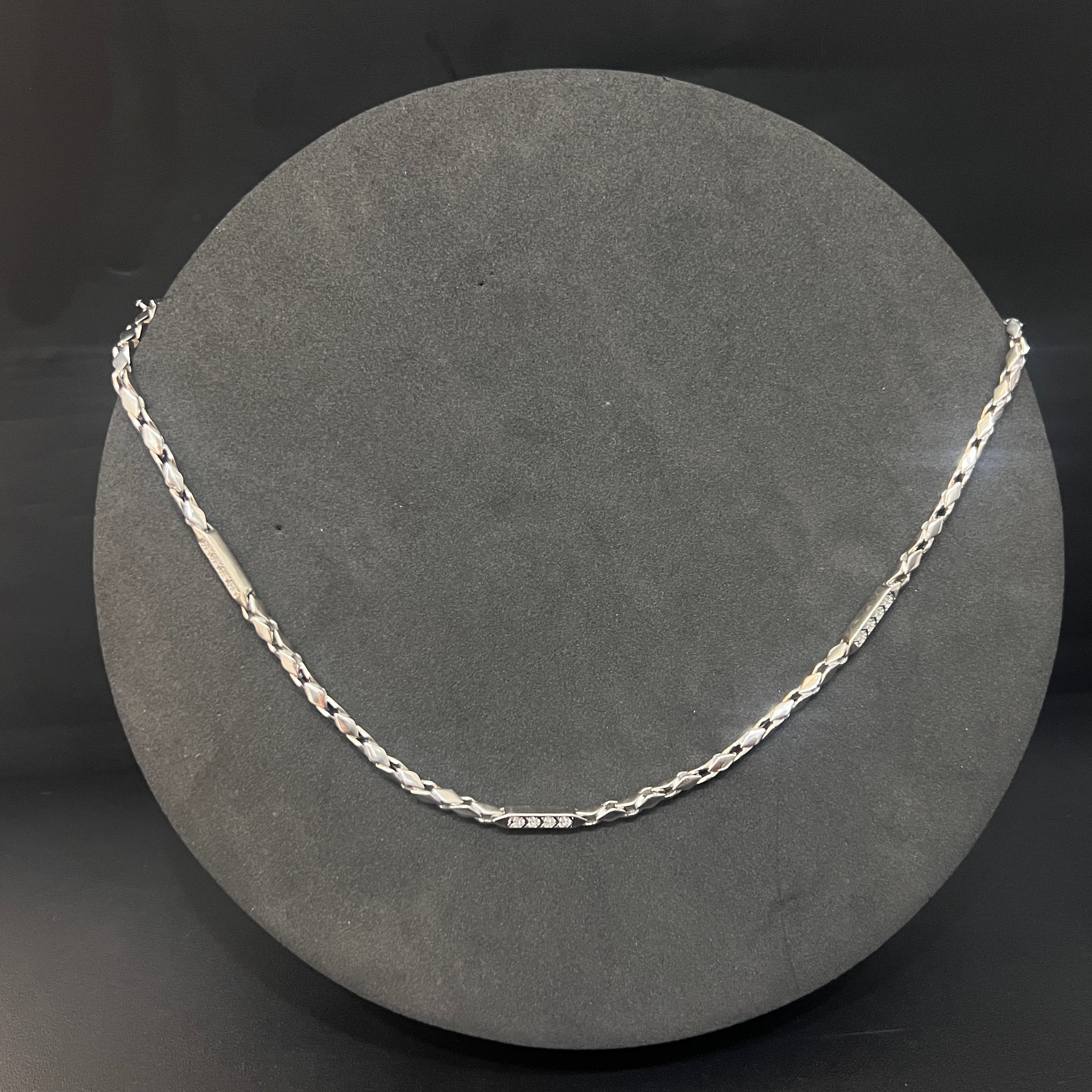 Silver Mens Chain Italian Choco Chain