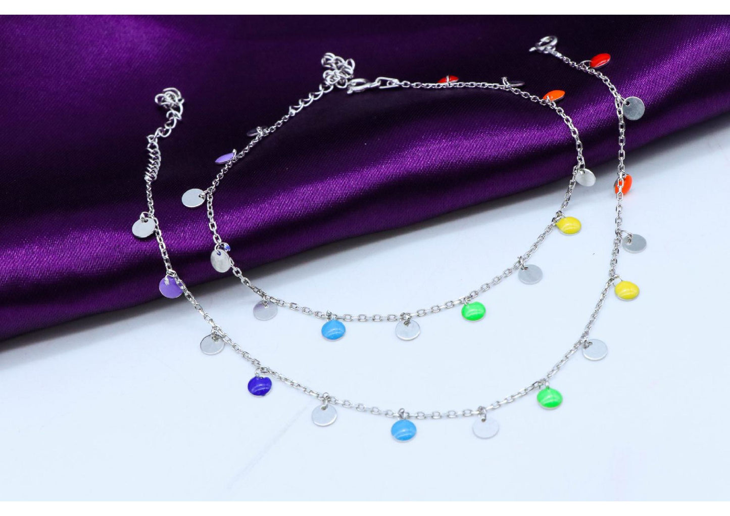 Ladies Anklets _Multi color