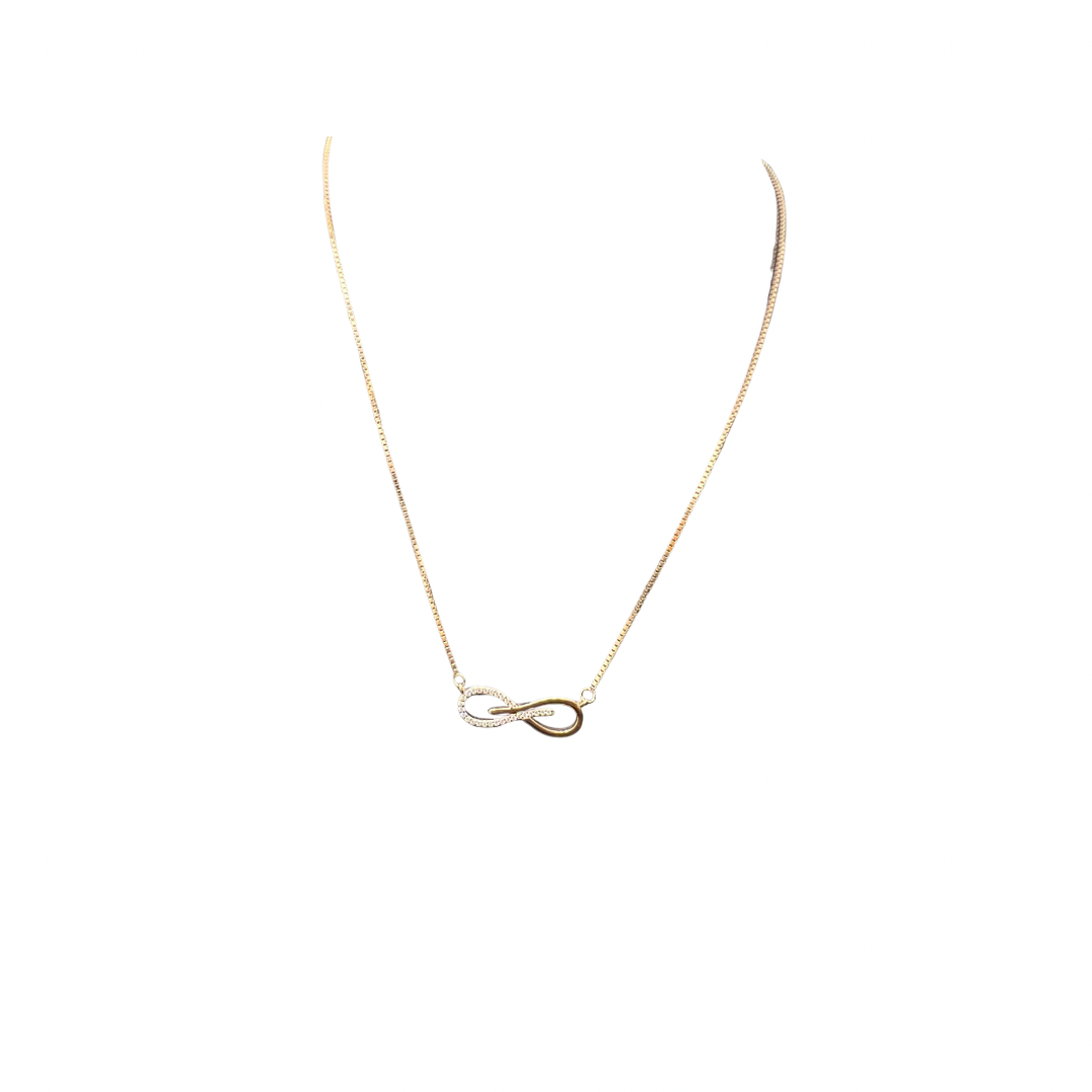 Ladies Pendant Chain _Rosegold Infinity