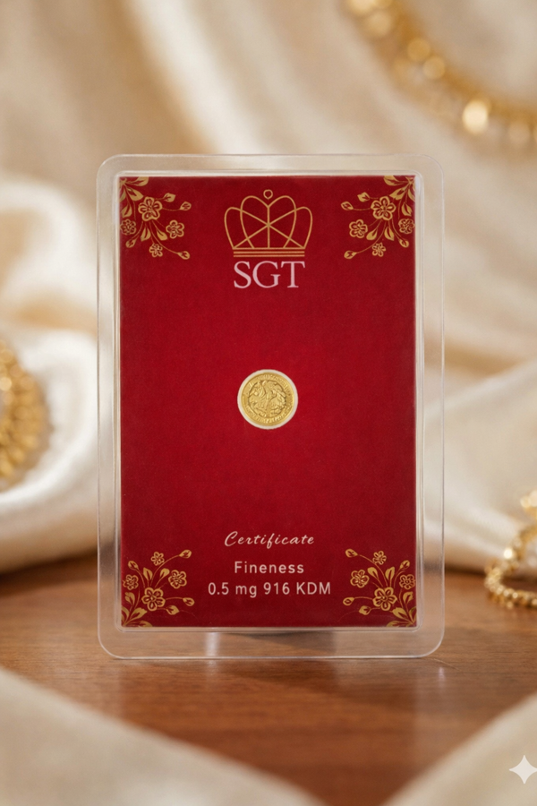 Gold Coin 0.5 mg 916 KDM