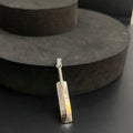 Silver Unisex Pendant Cricket Bat 925