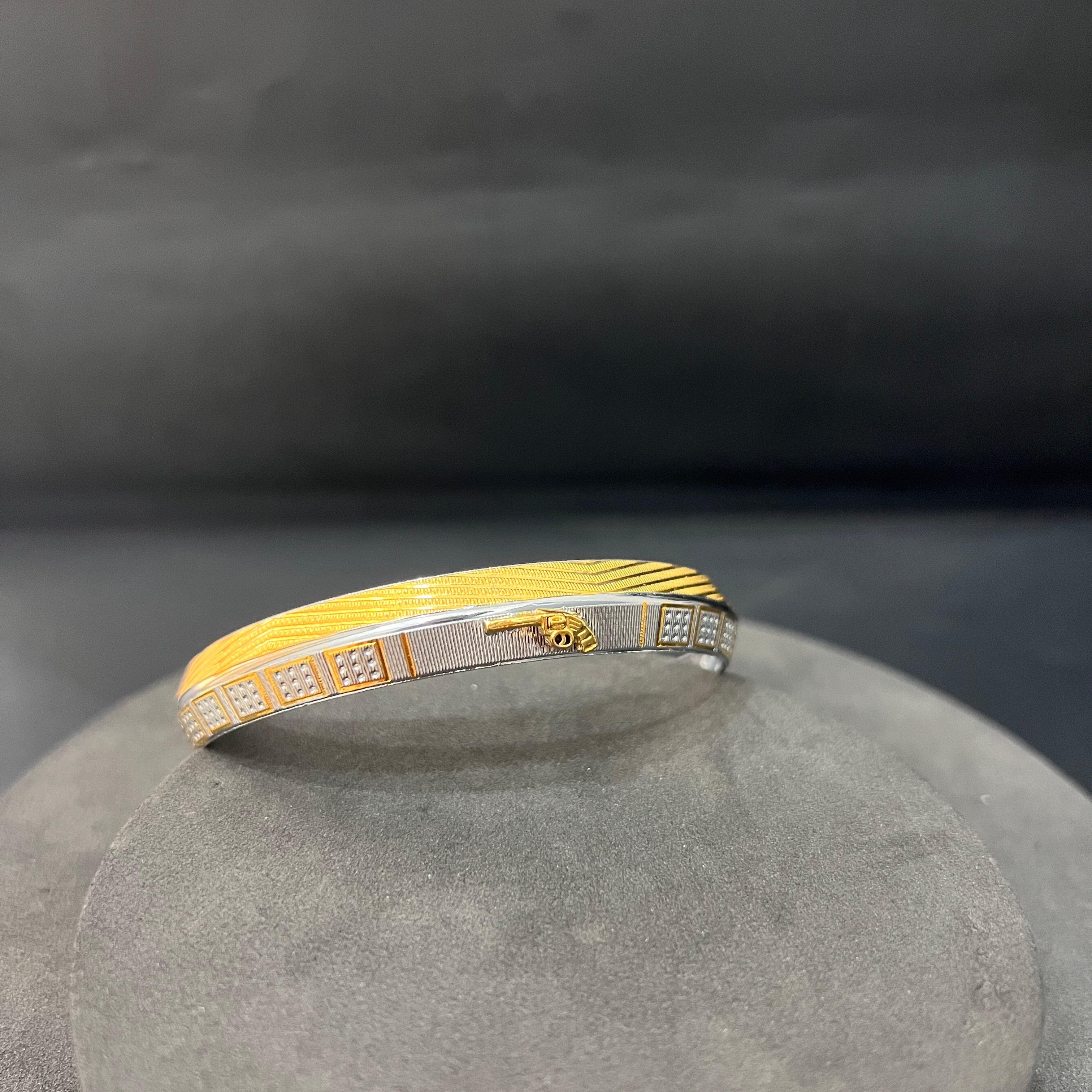 Silver Gents Kada Gun Mode