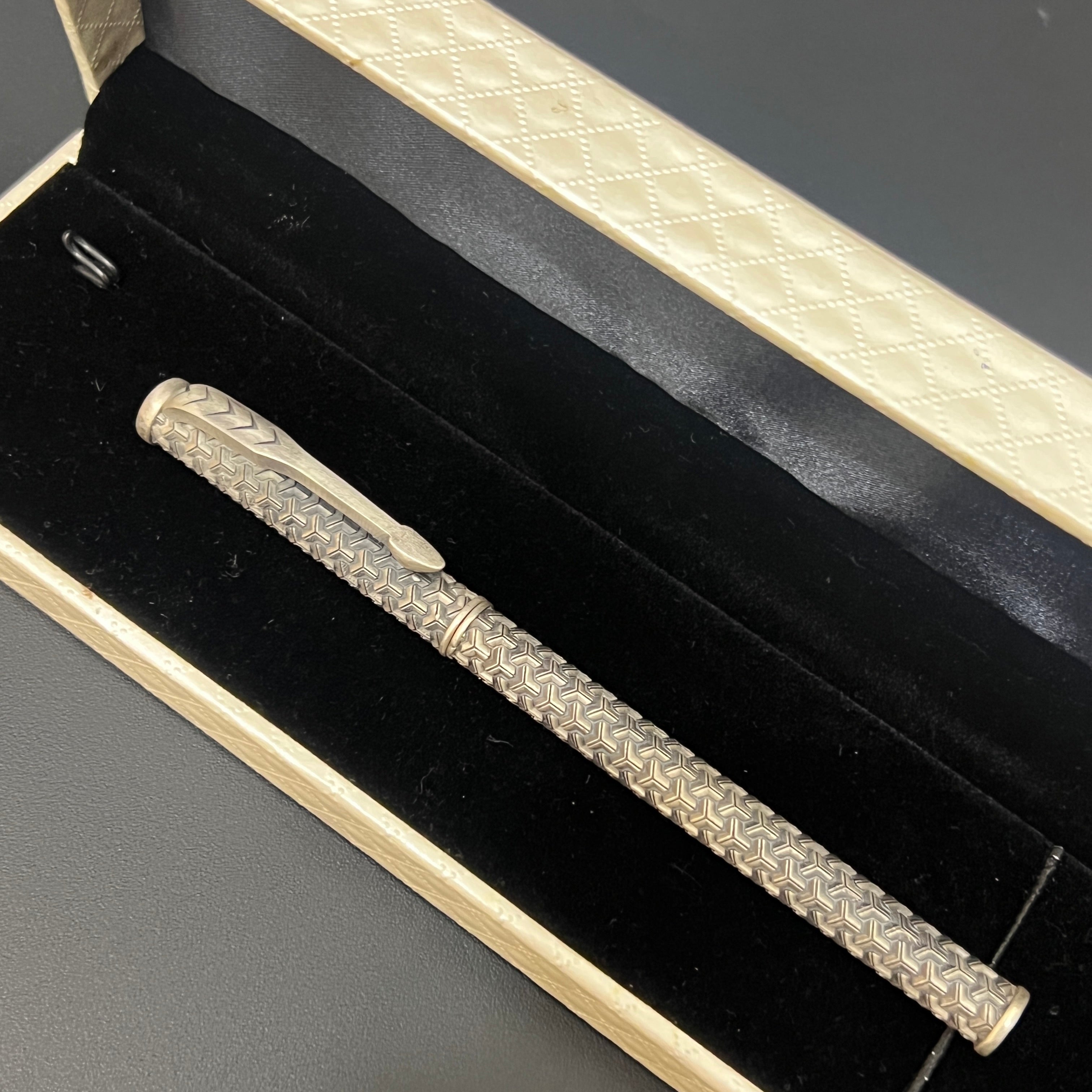 Silver Pen Antique Finished Elite Edition 925 Silver