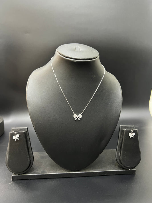 Ladies Pendant Chain Set_Butterfly