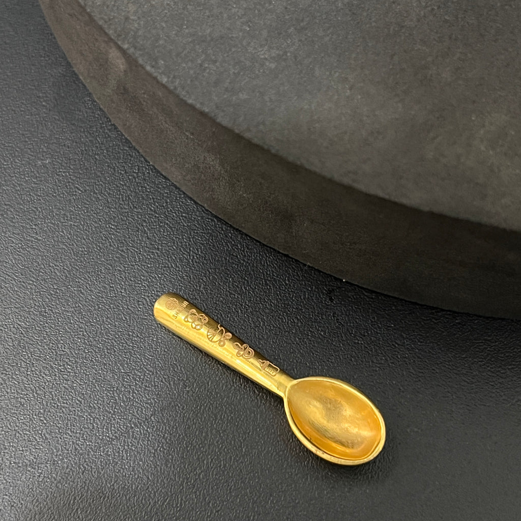 Gold Spoon 22k 916 Hallmarked