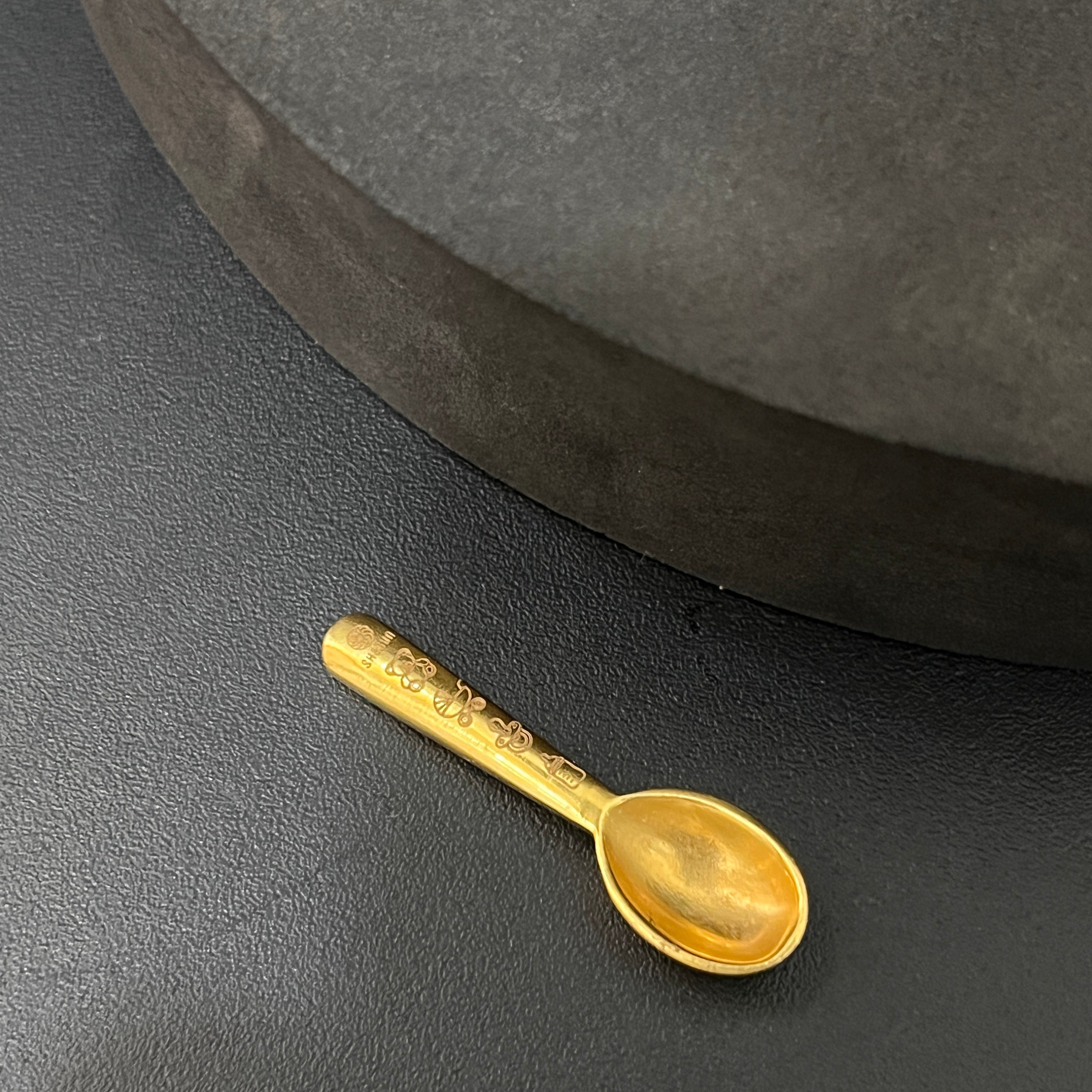 Gold Spoon 22k 916 Hallmarked