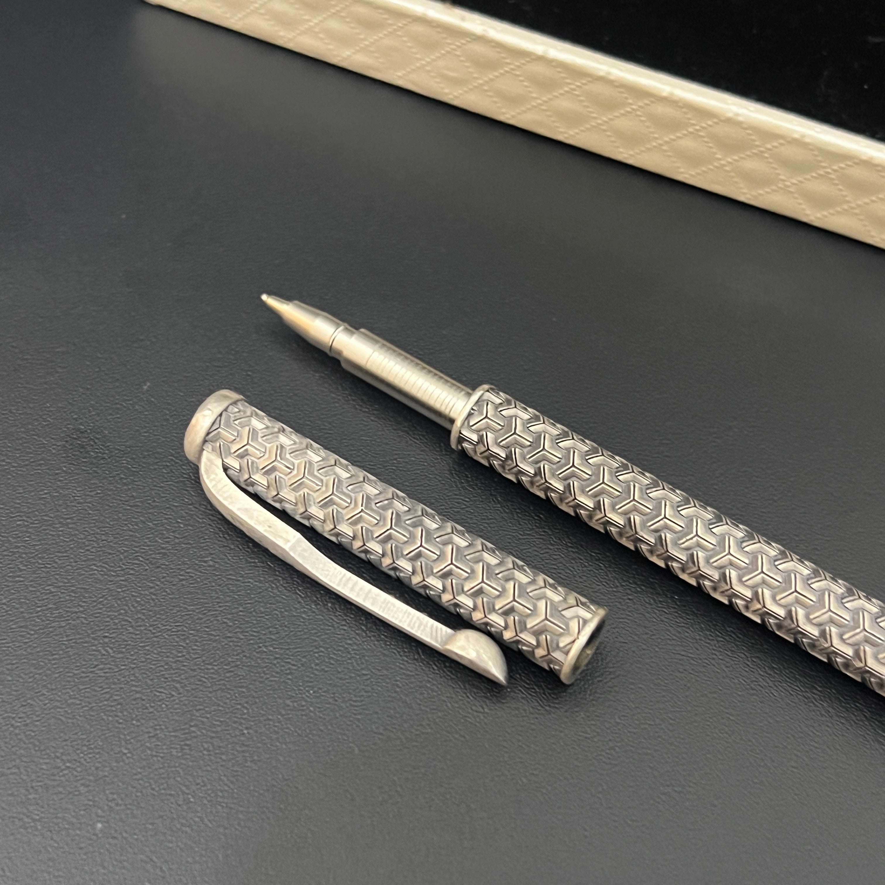 Silver Pen Antique Finished Elite Edition 925 Silver