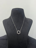 Ladies Pendant Chain  Heart Flower