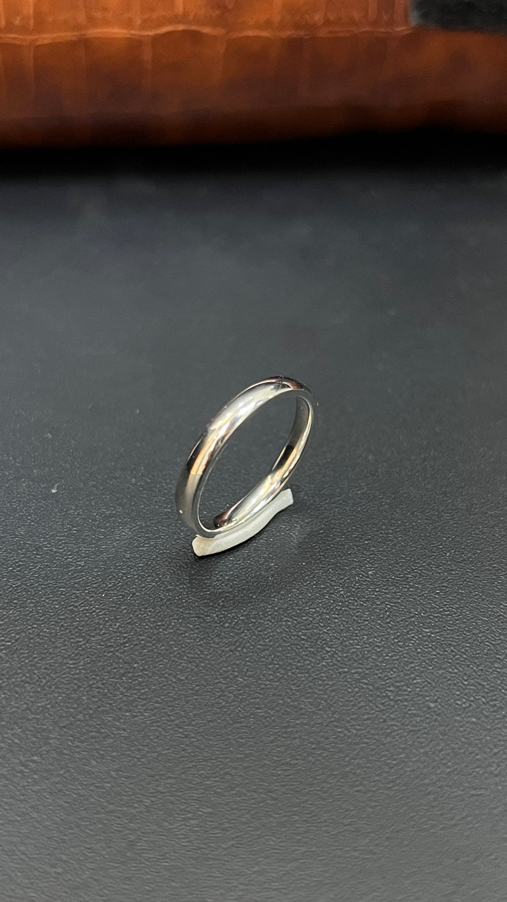 Silver Unisex Band Ring