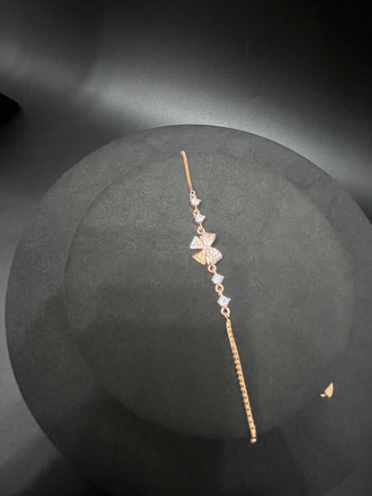 Ladies Bracelet_Rosegold Bow