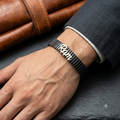 Silver Customised Name Bracelet 925 ( Free Size)