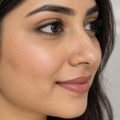 Gold Round Nosepin 14k