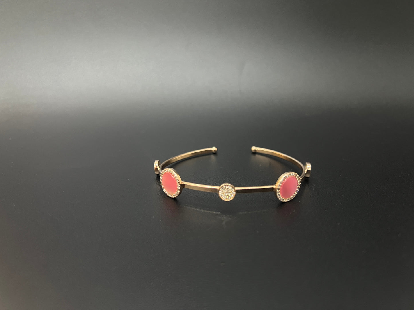 Ladies Kada_RoseGold heart