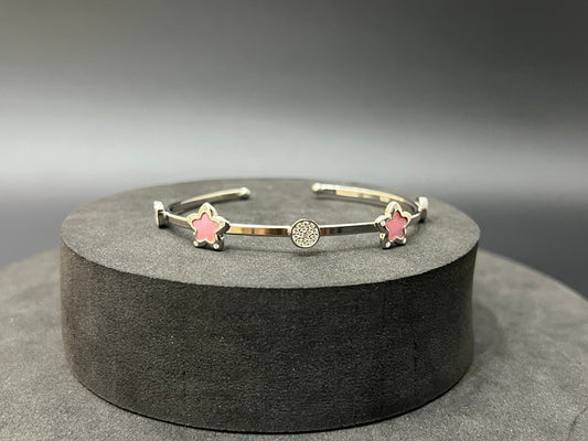 Ladies Kada_RoseGold Star