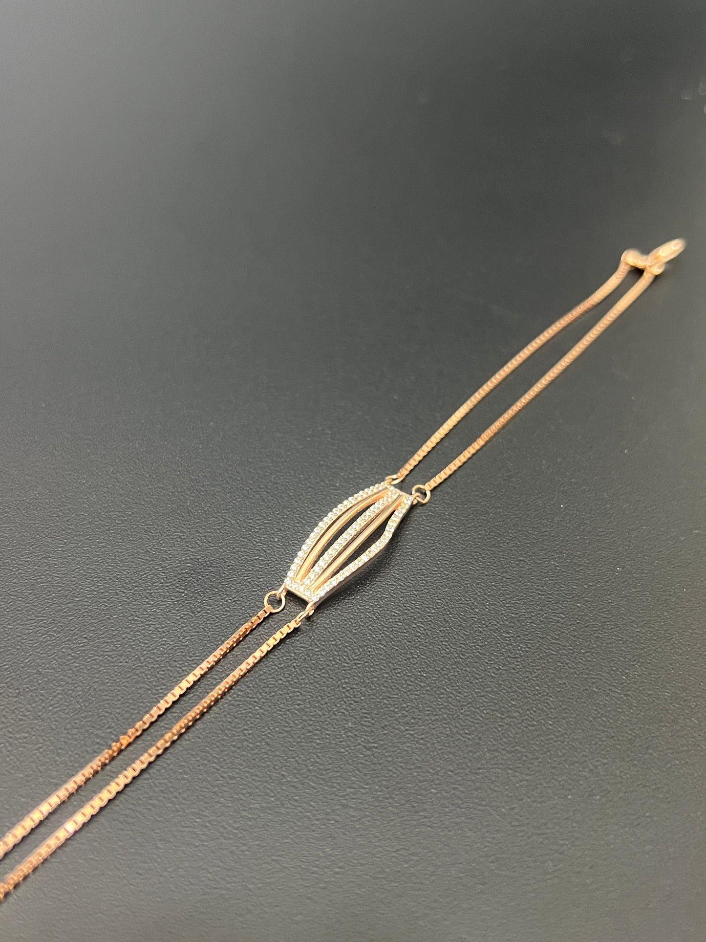 Ladies Bracelet_Italian Rose Gold