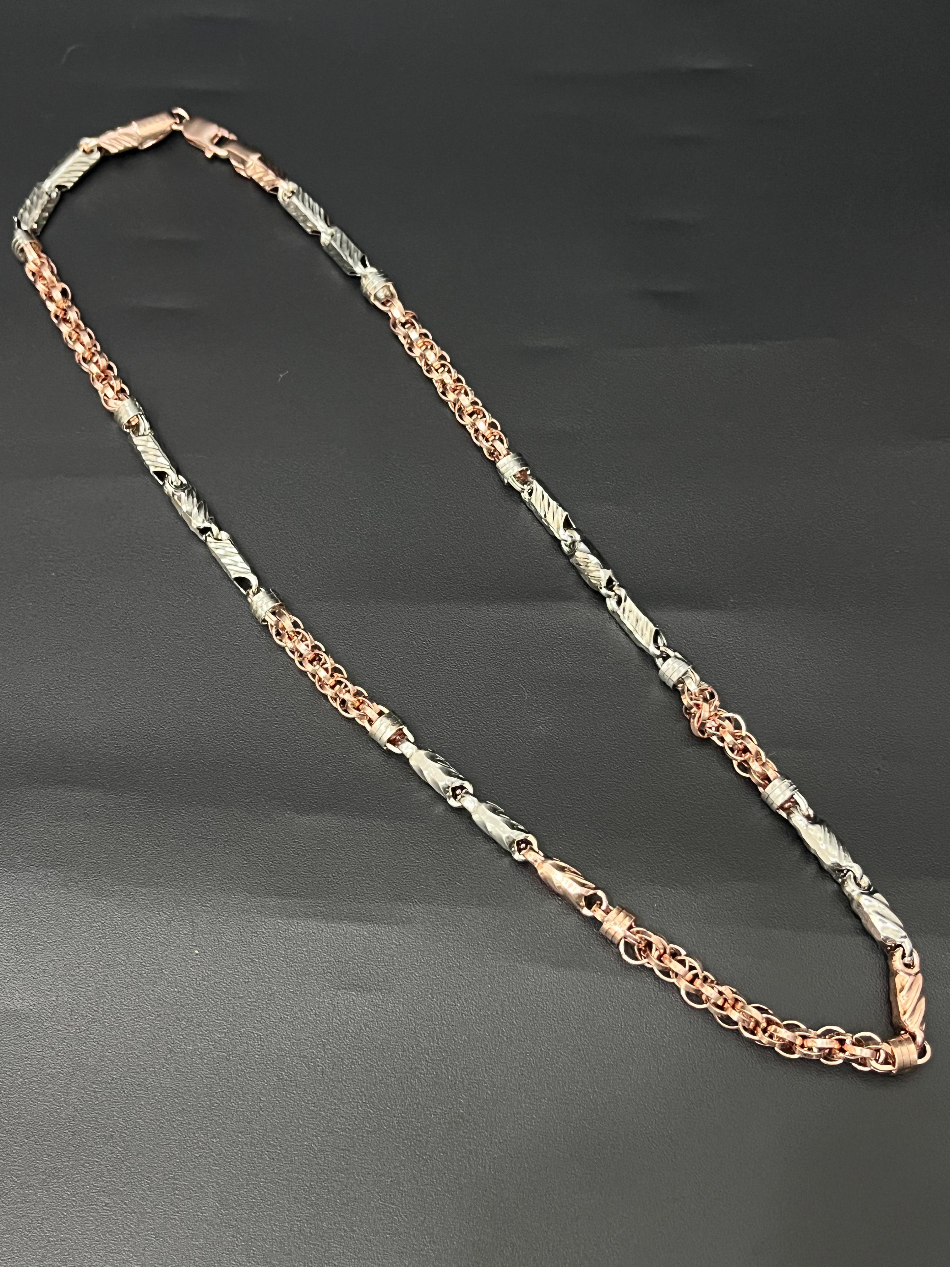 Silver Men's Chain_Indo Bahubali Chain
