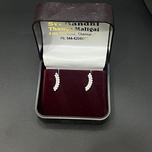 Silver Second Studs  C Type Silver