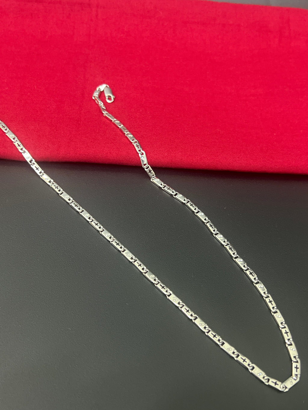 Mens Chain_Rectangular Box Plus Cut