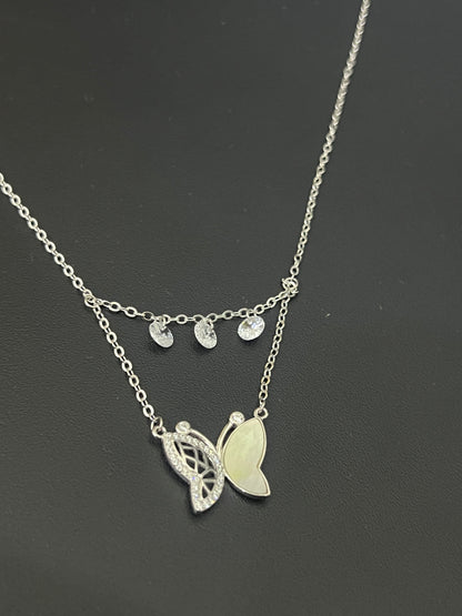 Ladies Pendant Chain_Butterly Swarosvki_05