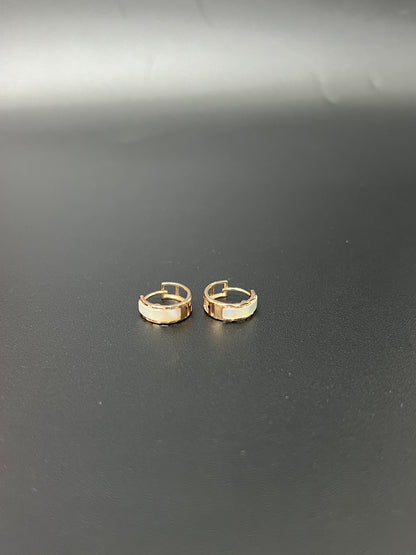 Ear Rings Studs_Rosegold-Italian