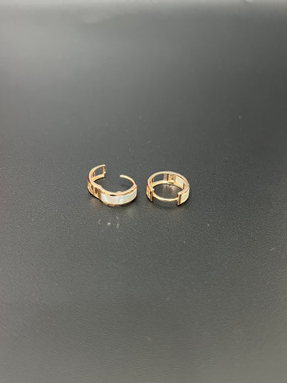 Ear Rings Studs_Rosegold-Italian