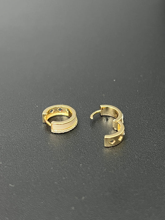 Ear Rings Studs_Rosegold-Italian