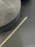 Silver Mens Bracelet Turkey Matte 925