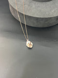 Ladies Silver Iniial H Pendent chain