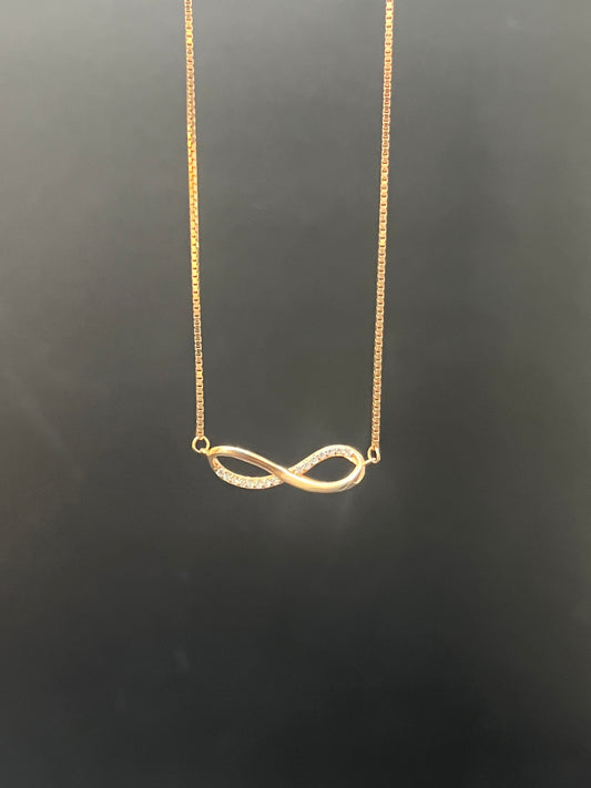 Ladies_Infiniy Rose Gold Chain