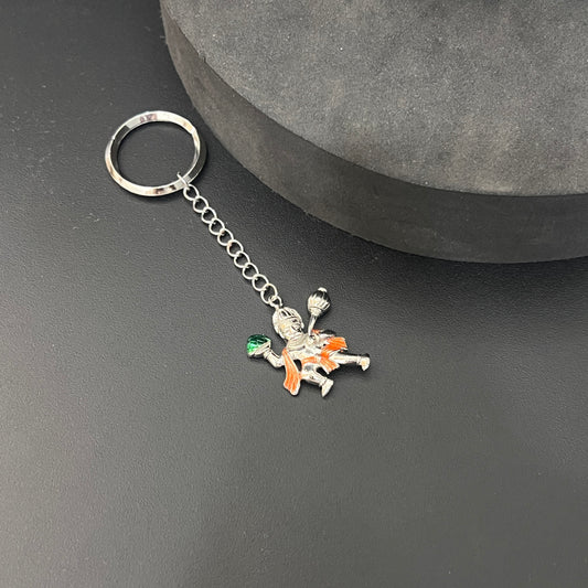 SilverHanuman Key Chain