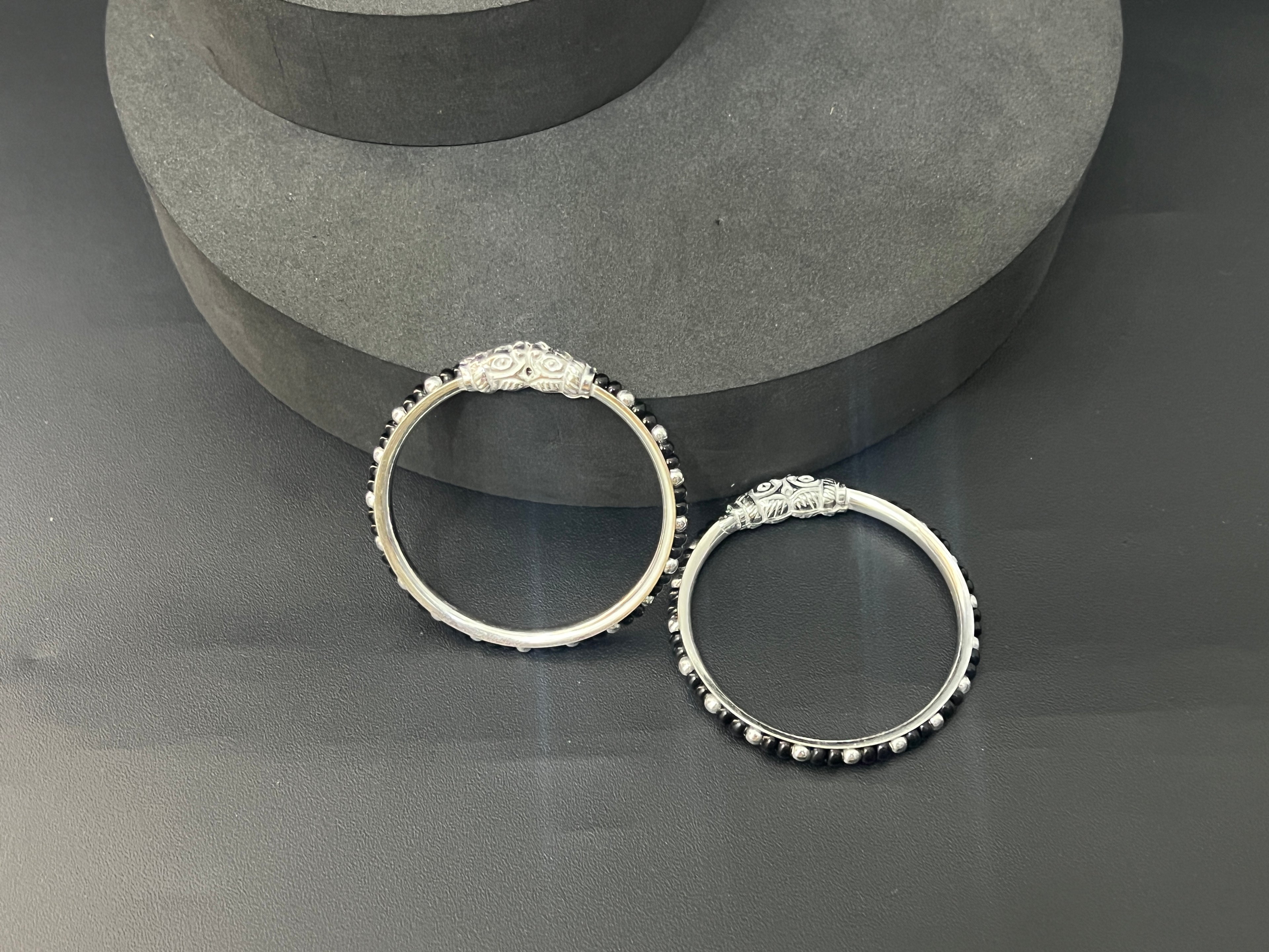 Baby Black Beads Kappu (Pair) FR