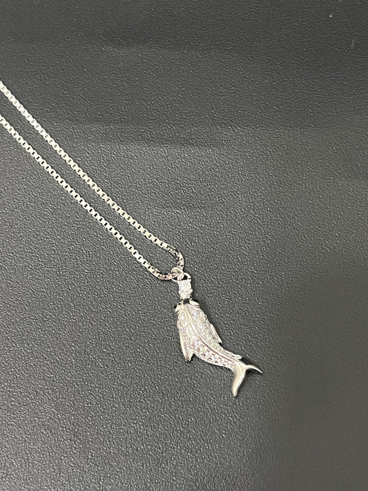 Ladies Pendant Chain_dolphin