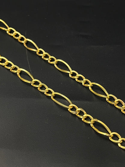 Men's_Italian Sachin Chain ( Gold Polish )