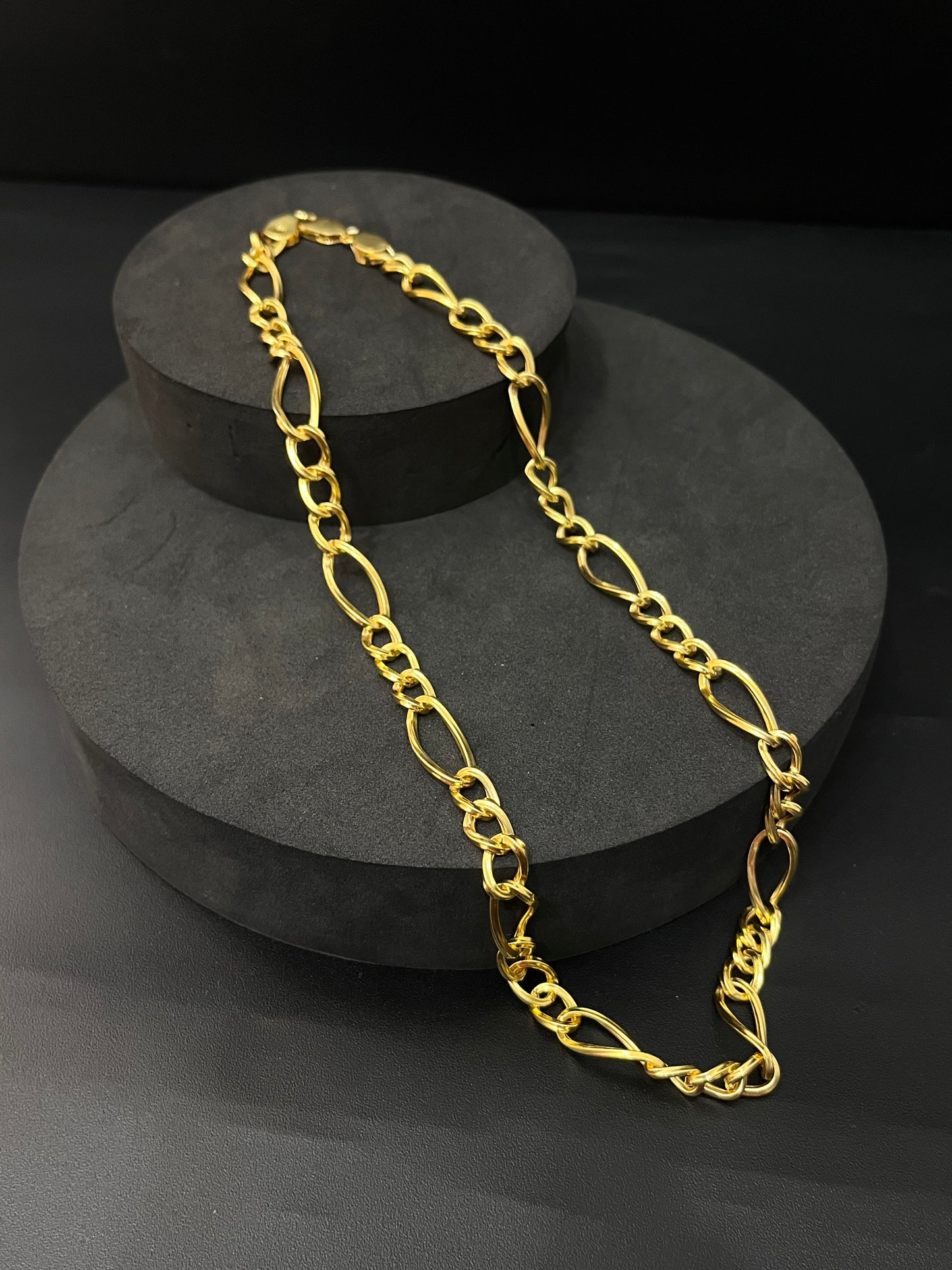 Men's_Italian Sachin Chain ( Gold Polish )