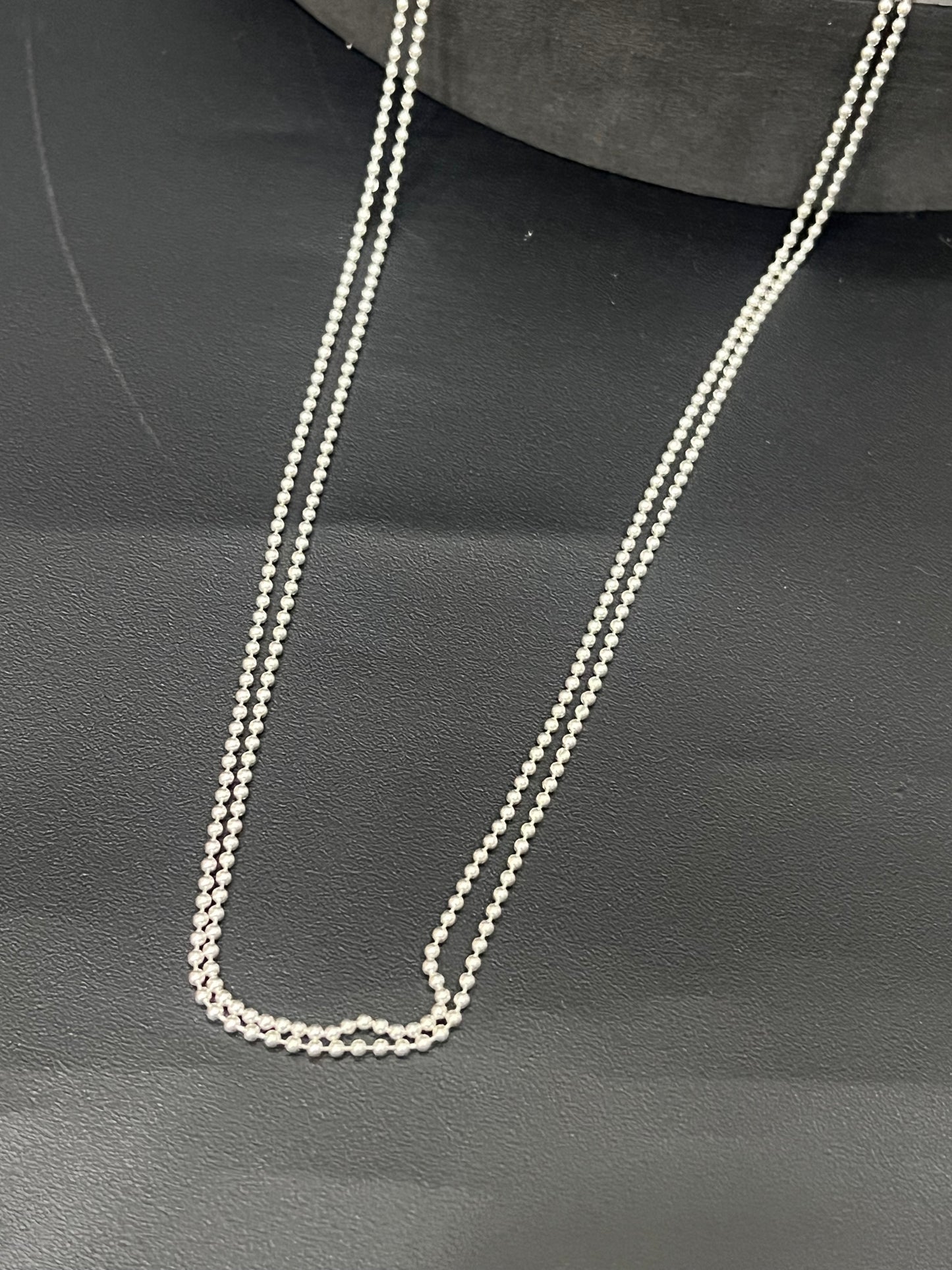 Ladies Chain_Double Layer Beads Chain