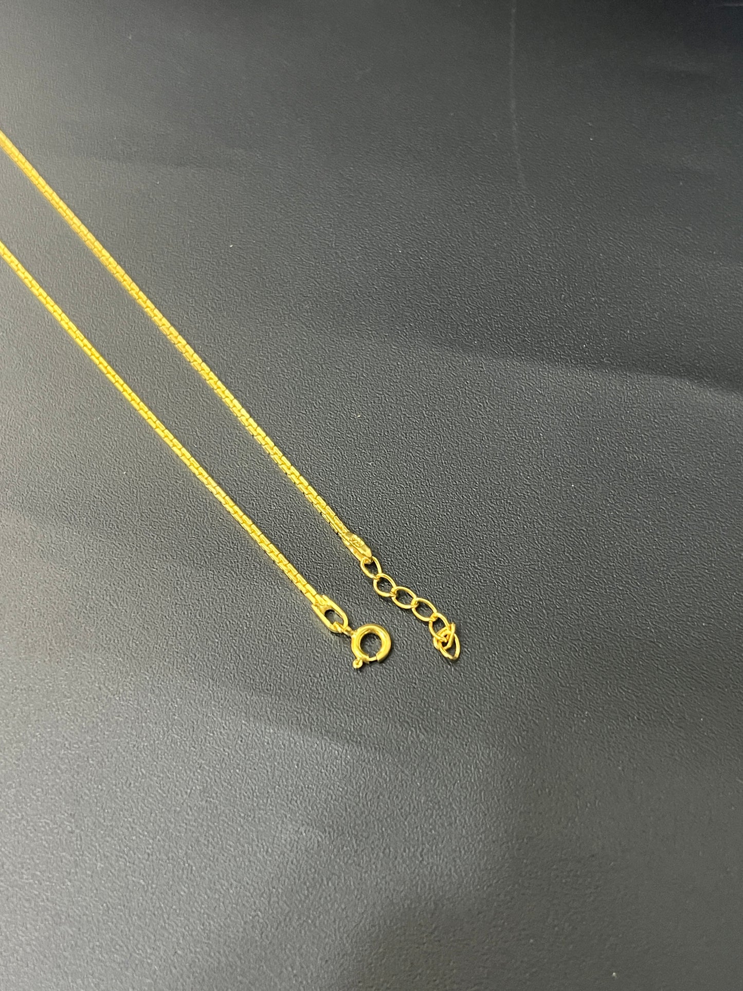 Ladies Anklet_Gold Polish