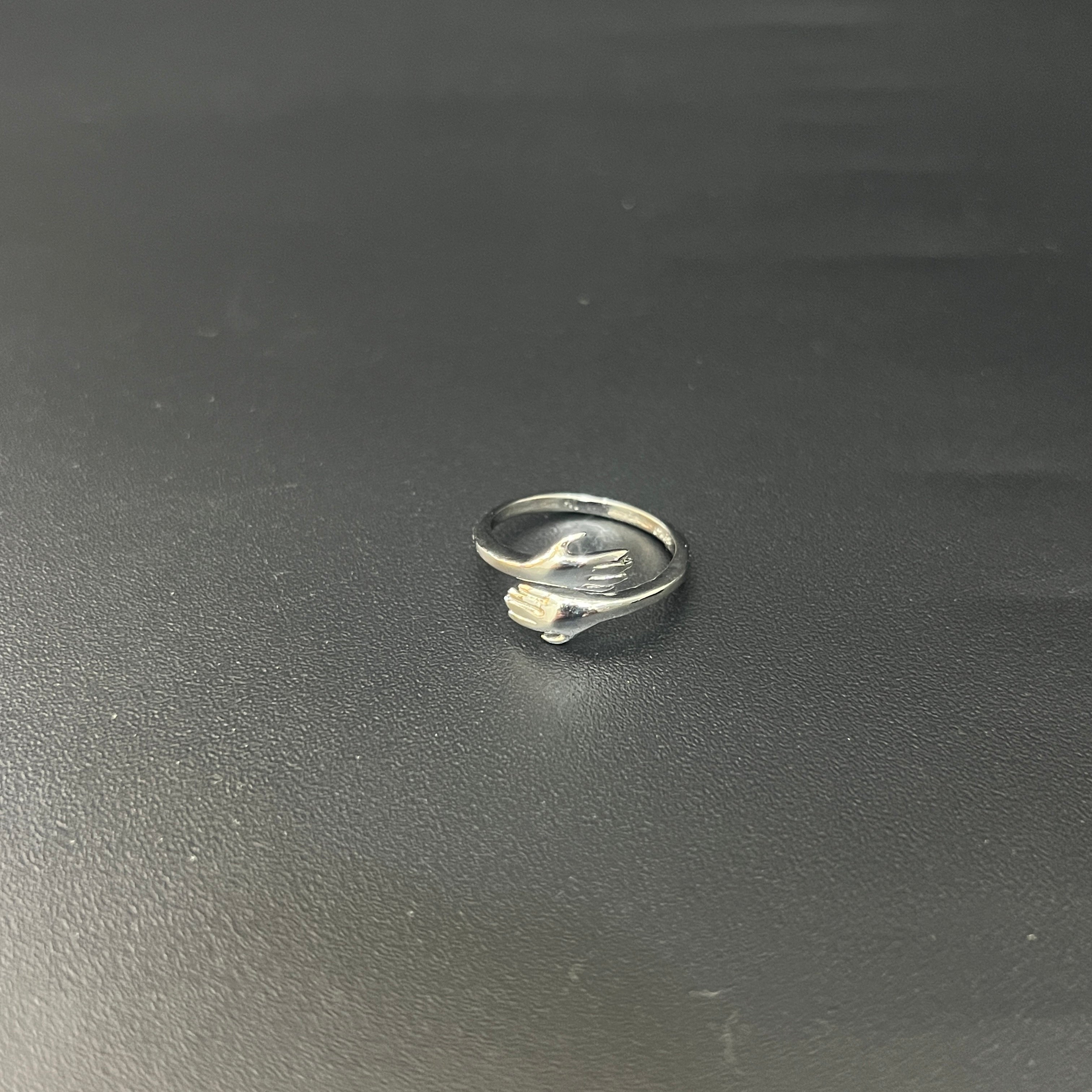 Silver Hug Ring