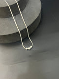 Ladies_Silver_Three Balls_Chain